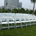 folding resin chair for wedding