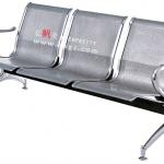 Hospital Waiting room Stainless Steel 3-seater waiting chair/stadium chair