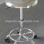 Stainless steel Height-adjustable medical stool YM-BC8612A