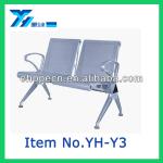 Chinese hot sale stainless steel hospital waiting chair