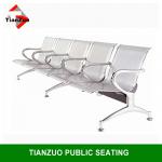 Steel hospital chairs for patients with middle armrests-T-KA05