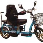 D-63 Foldable double Electric trike with double driving