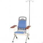 single seat hospital chair with wood arms