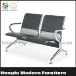 2 Seater Metal Waiting Hospital Chair with cushion-H203S
