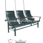 modern metal chrome frame Transfusion Chair