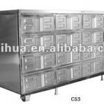 stainless steel traditional chinese medicine cabinet C53 medical working table-C53