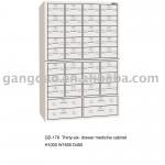 steel hospital furniture medicine cabinet cupboard