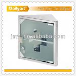 Stainless steel Glass door medicine mirror cabinet
