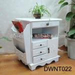 DWNT022 Wood Multipurpose Bedside Cabinet