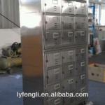 24 door stainless steel pharmacy cabinet