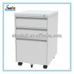 Metal medical cabinet on wheels