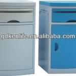 ABS hospital moving bedside cabinet