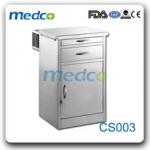 CS003 S.S hospital furniture metal cabinet