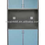 Anti-static PVC template stainless steel hospital computer cabinet-P14-YP01-000