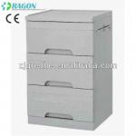DW-CB002 3 drawer bedside cabinets hospital furniture hot sale