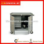 cold rolled steel hospital furniture with casters-K-C-099