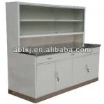 stainless steel Floor standing hospital treatment cabinet