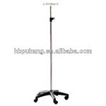 stainless steel hospital IV pole stand-M-3B