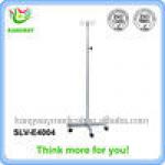 Steel floor stand I.V. poles, floor stand transfusion pole -stainless steel Four Leg IV Poles-HS Transfusion Stand-SLV-E4004