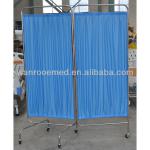 Stainless Steel Folding Hospital Ward Screen with 2 Sections-BSS027