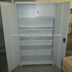 Double swing doors steel drugs cupboard with toxic box inside,disassembled steel storage cabinet-TW-256