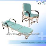 Foldable Hospital Accompanying Chair With Six Casters