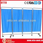 Stainless steel hospital ward folding screen-OH-A009