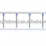 collapsible six files hospital bed railing