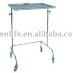 Tray Stand with Two Post, Tray Stand, Mayo Stand, Hospital Furniture-K-D058