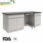 With CE/FDA approvaed Epoxy coated hospital workbench