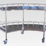 B-47 Medical table,stainless steel fan-shaped table-B-47