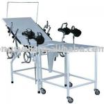 Steel plastic-sprayed multifunctional gynecological examination bed-A81