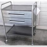 STAINLESS STEEL UTILITY TABLE
