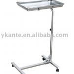 High quality S.S Spray Mayo Hospital Table