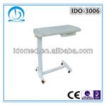 Hydraulic Hospital Bed Tray Table With Drawer