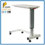 Height adjustable overbed table operated by gas spring-Overbed table 0269