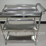 stainless steel lab trolley, lab furniture