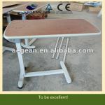AG-OBT001 wooden adjustable hospital bedside tables-AG-OBT001