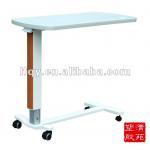 PP hospital over bed table with gas control height