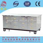 C26 Stainless steel hospital dispensing table with drawers-C26