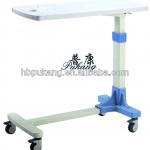 Supply high quality hospital dining tables with castors and height adjustable F-33-2