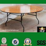 wholesale wood round banquet folding table-ZS-8912A
