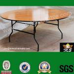 wholesale wood round banquet folding table