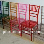 Multi Color Clear Resin Wedding Chiavari Chair Transparent Tiffany Chair-RC-CC