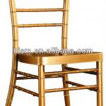 Aluminium Chiavari Chair Metal Napoleon Chair with Cushion