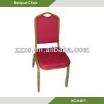 Crown Back Stackable Metal Banquet Chair XC-6-017