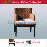 Large supply quality rattan cafe tables and chairs