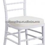 Wooden furniture white chiavari chair Banquet chair