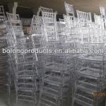 Clear Transparent Colored Resin Sillas Tiffany or Chiavari Chair