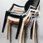 Resin Clear Arms Ghost Chair /louis chair-